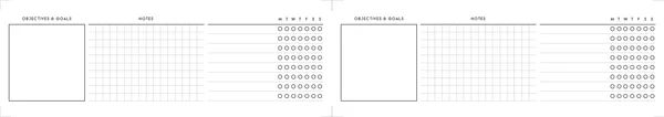 2026 Weekly Desk Planner