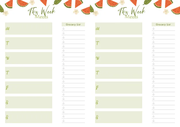 Weekly Meal Planner