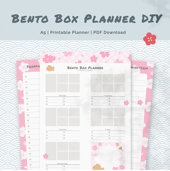Bento Box Planner DIY
