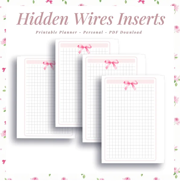 Inserts for Hidden Wires