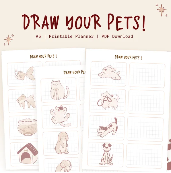 Soft Paws Draw & Sketch your Pets!