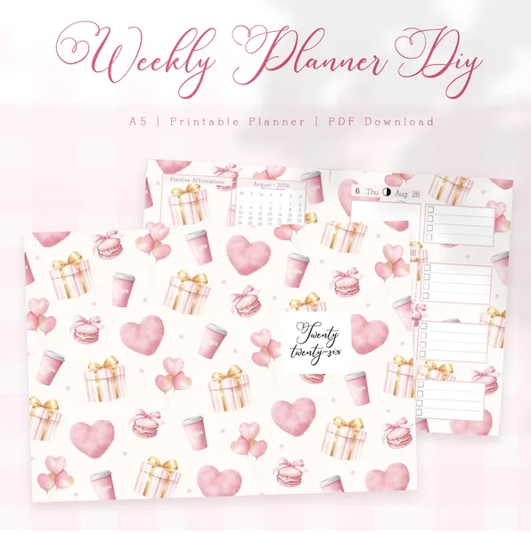 Planner Girl - Weekly Planner DIY