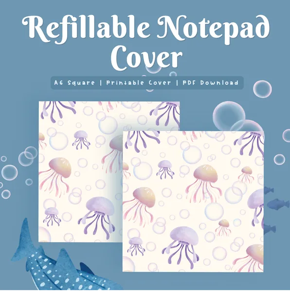 DIY Refillable Notepad Cover