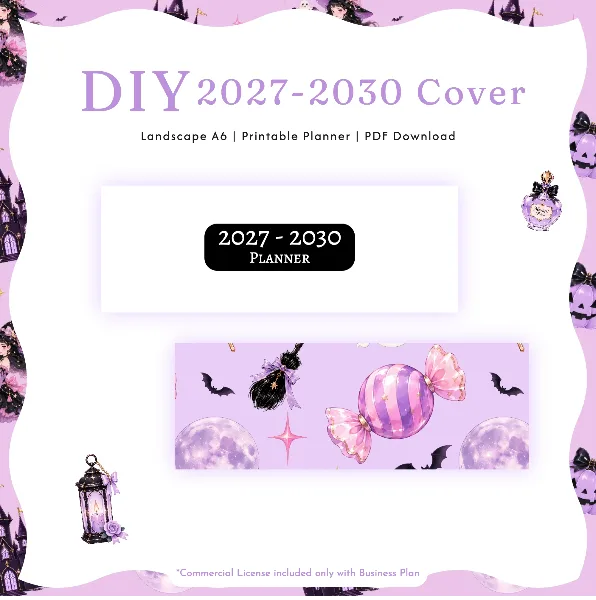 DIY Flatlay 2027-2029 Cover