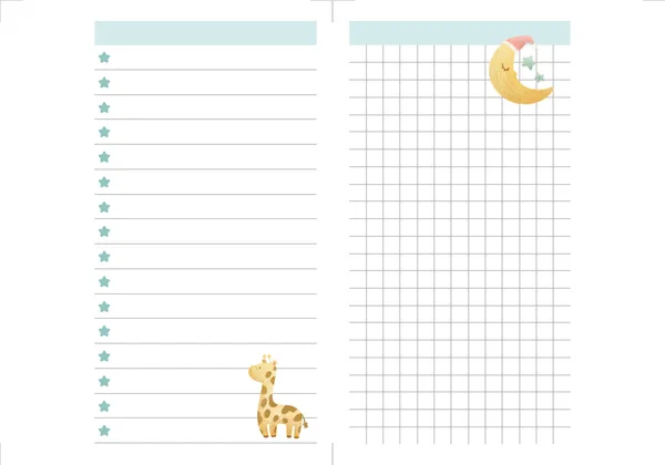 Nursery Refillable Notepad DIY