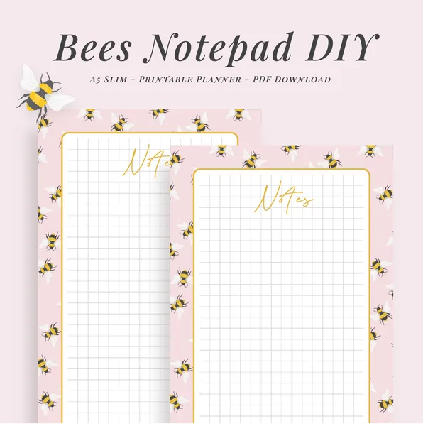 Notepad Bees